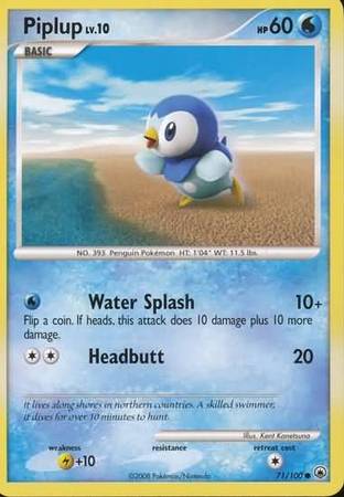 Piplup 71-100 (RH)